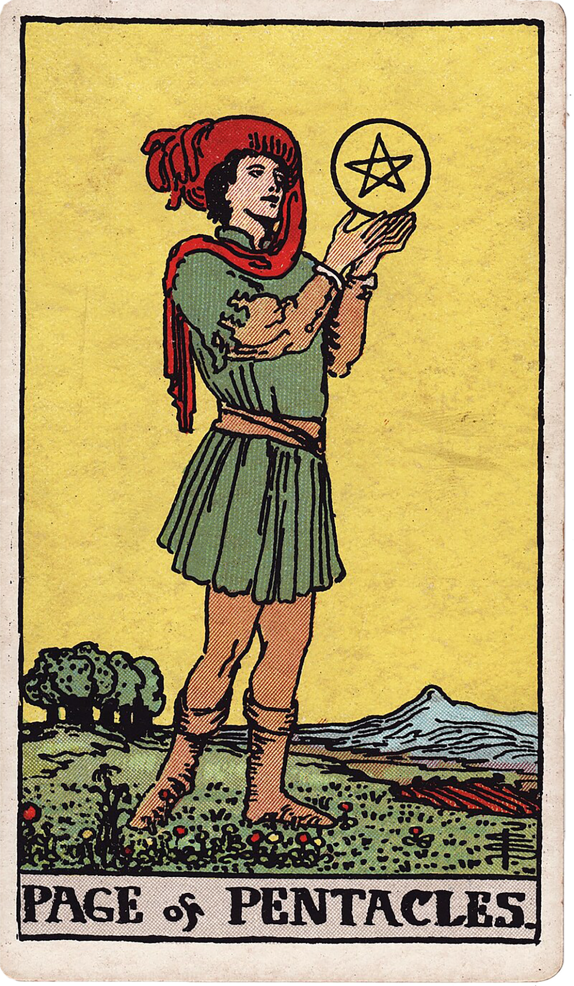 Page of Pentacles Tarot card